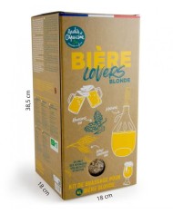 Coffret Brassage 5L bière blonde Bio à concasser - Radis et Capucine