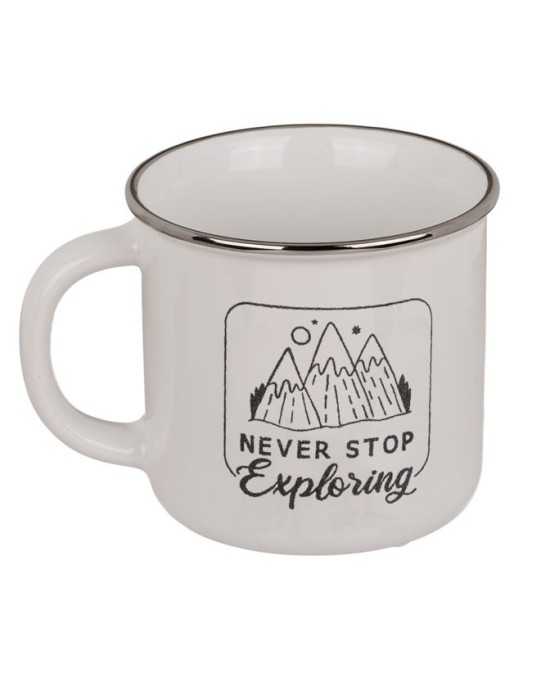 Mug Never stop exploring
