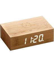 Réveil Flip Click Clock en bois