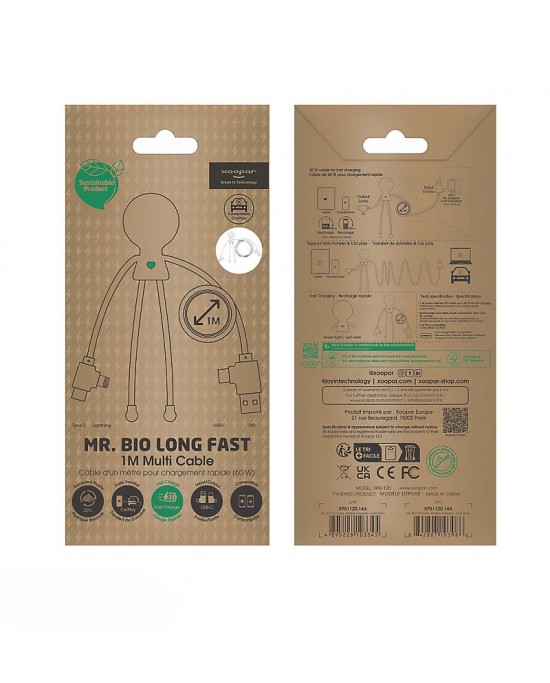 Mr Bio LONG Fast Cable