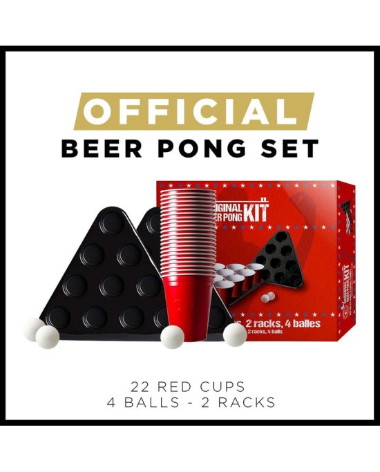 Table Beer Pong lumineuse