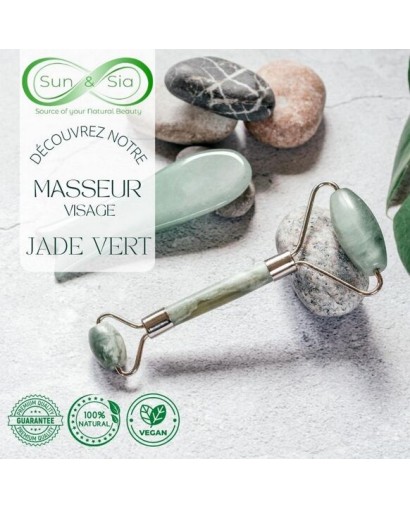 Rouleau Jade Vert Masseur