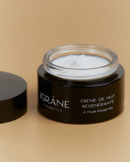 Crème visage nuit régénérante Igräne